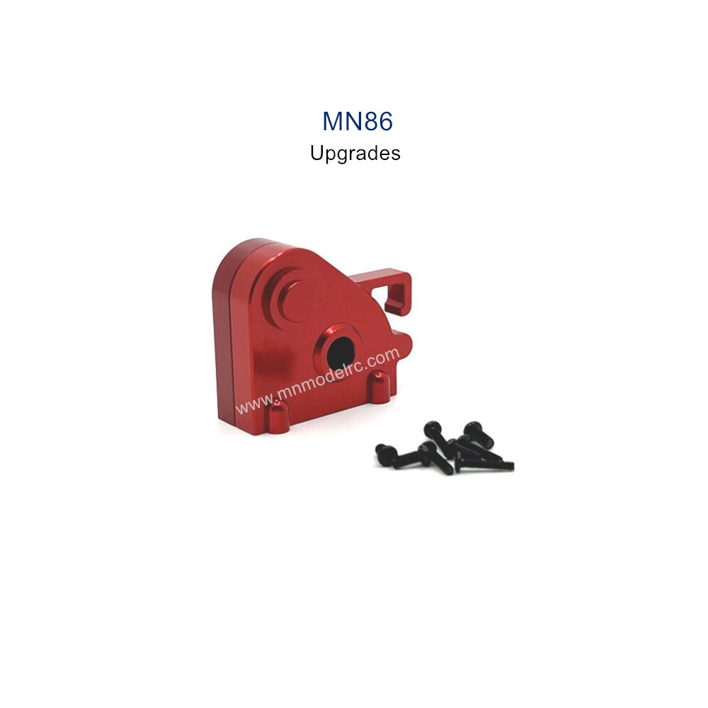 MN MODEL MN86 Upgrade parts Metal Central Gearbox Cover red