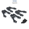 MN MODEL MN86 Upgrade parts Front and Rear Shock Frame black