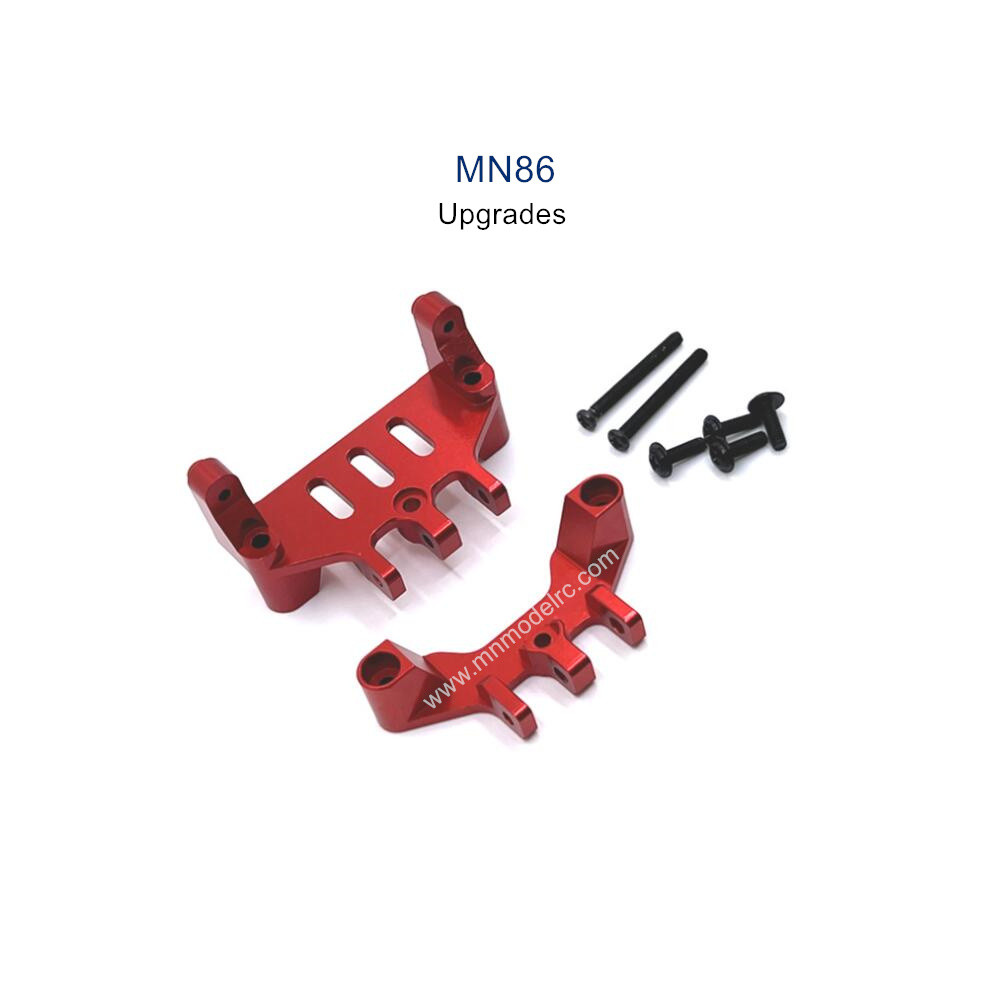 MN MODEL MN86 Upgrade parts Front and Rear Connect Rod Seat and Servo Seat red