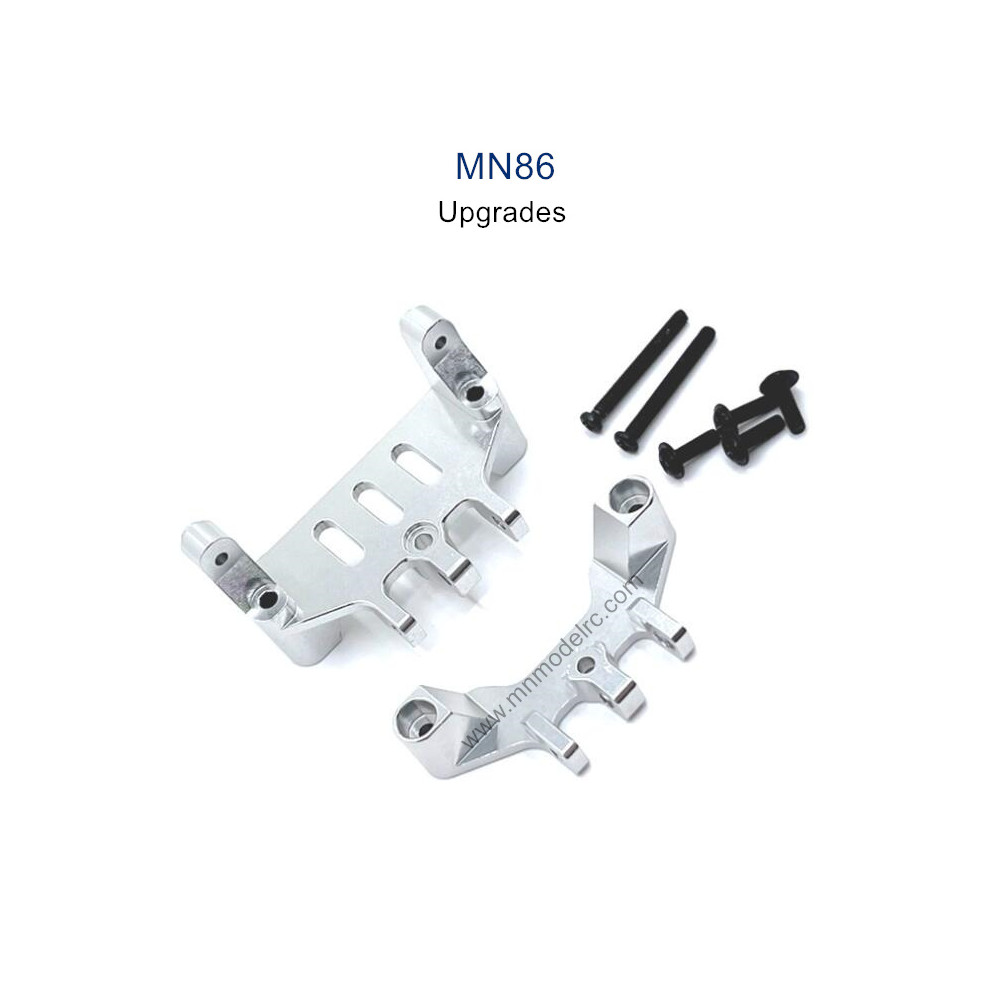 MN MODEL MN86 Upgrade parts Front and Rear Connect Rod Seat and Servo Seat silver