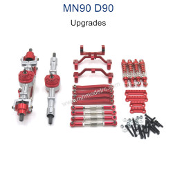 MN MODEL MN-90 Upgrade Parts Metal Parts kit red