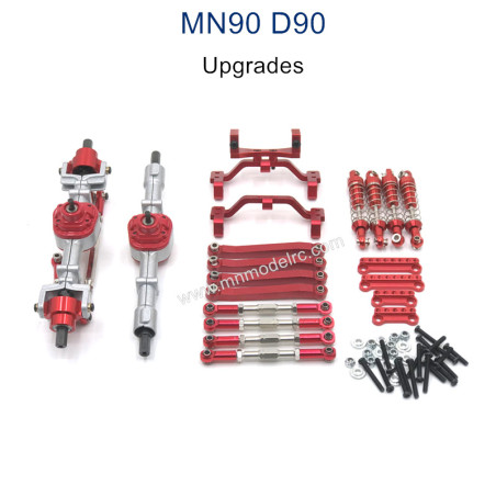 MN MODEL MN-90 Upgrade Parts Metal Parts kit red