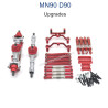 MN MODEL MN-90 Upgrade Parts Metal Parts kit red