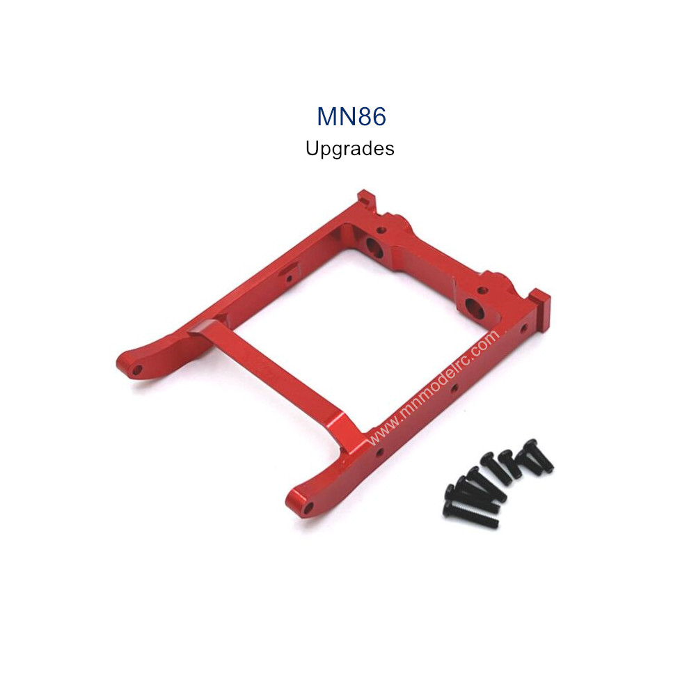 MN MODEL MN86 Upgrade parts Front Protector Fixing Frame red