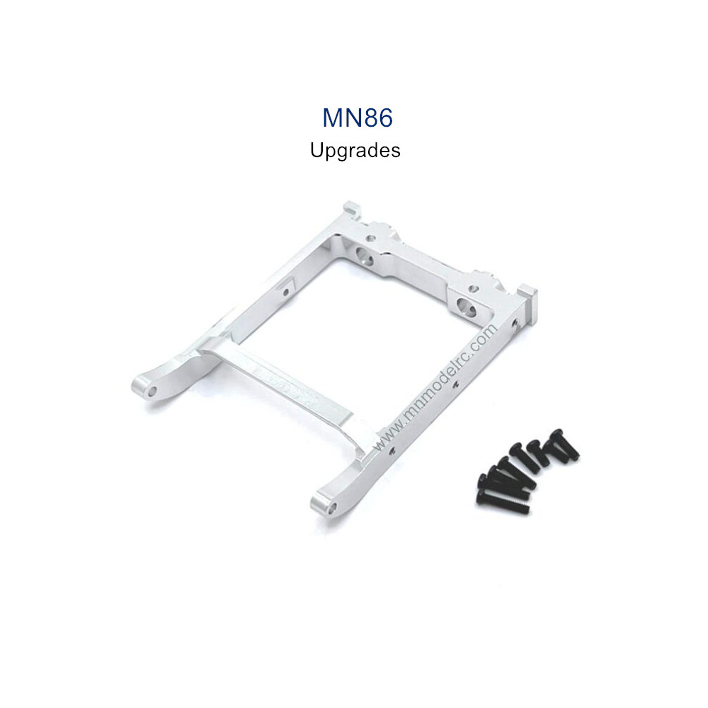 MN MODEL MN86 Upgrade parts Front Protector Fixing Frame silver