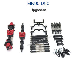 MN MODEL MN-90 Upgrade Parts Metal Parts kit black