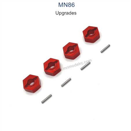 MN MODEL MN86 Upgrade parts Metal Hex Nuts