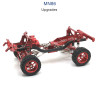 MN MODEL MN86 Upgrade parts Metal Car Body Assembly red