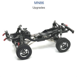MN MODEL MN86 Upgrade parts Metal Car Body Assembly black