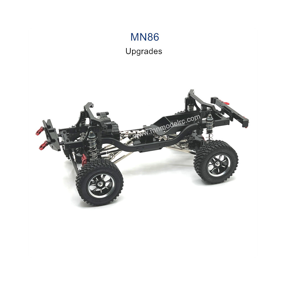 MN MODEL MN86 Upgrade parts Metal Car Body Assembly black