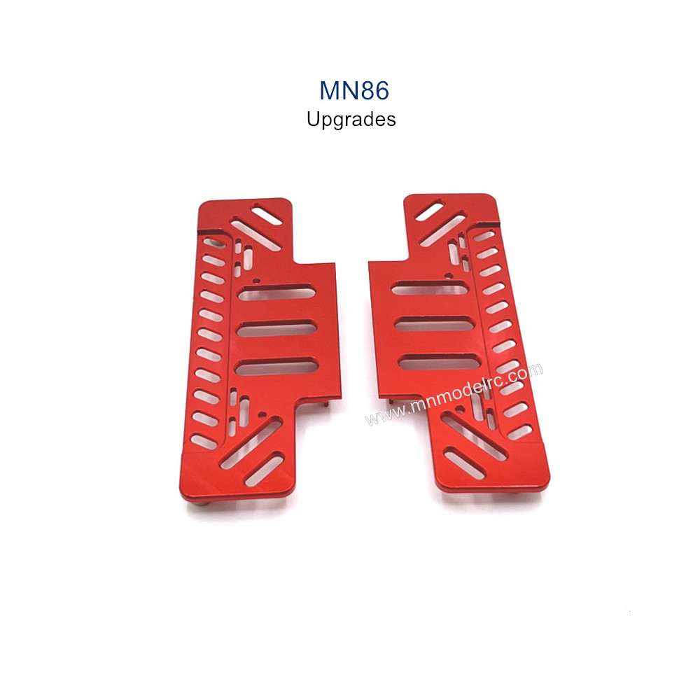 MN MODEL MN86 Upgrade parts Metal Footboard red
