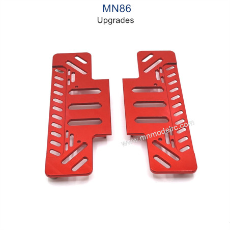 MN MODEL MN86 Upgrade parts Metal Footboard red