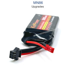 MN MODEL MN86 Upgrade parts Battery 7.4V 3000mAh