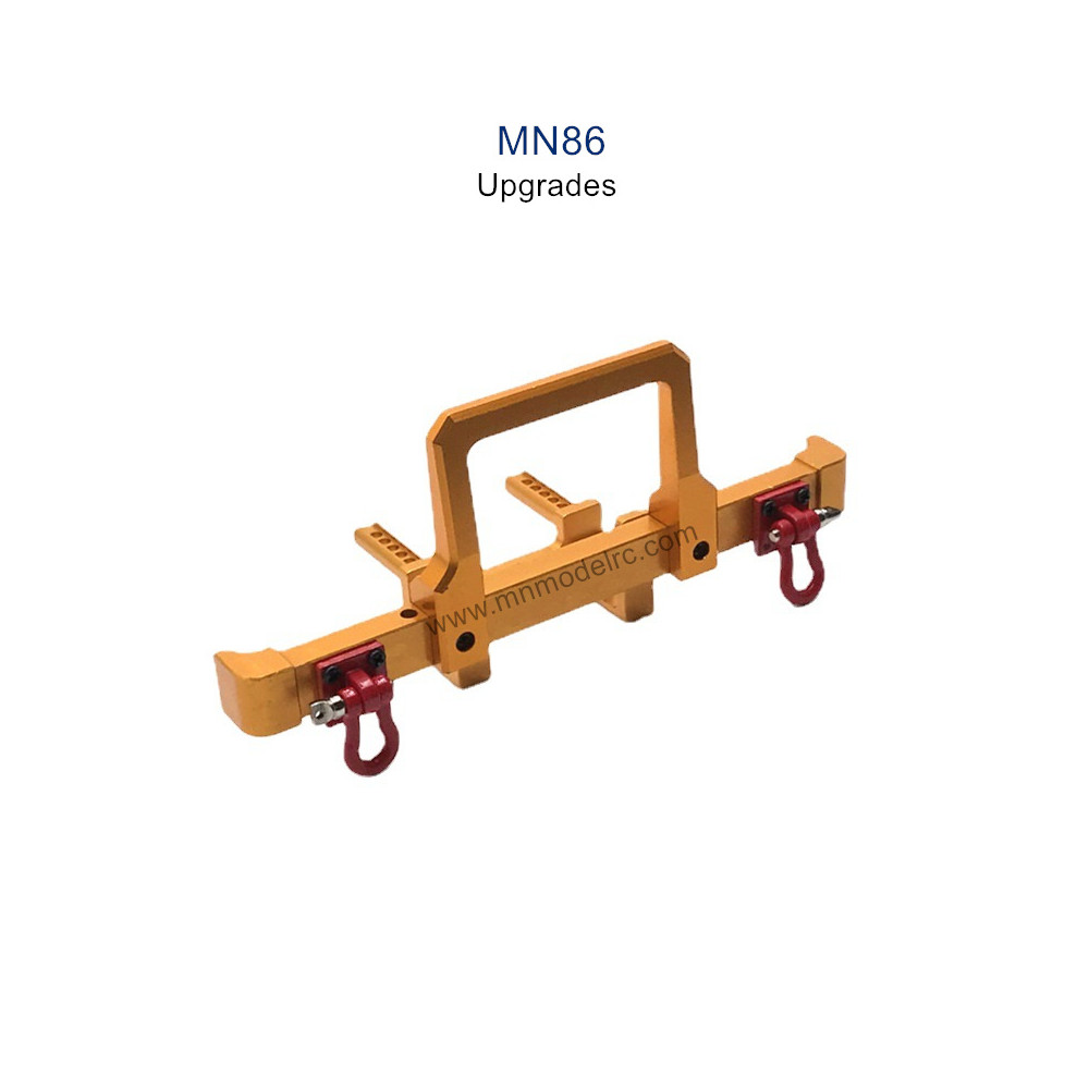 MN MODEL MN86 Upgrade parts Metal Rear Protector yellow
