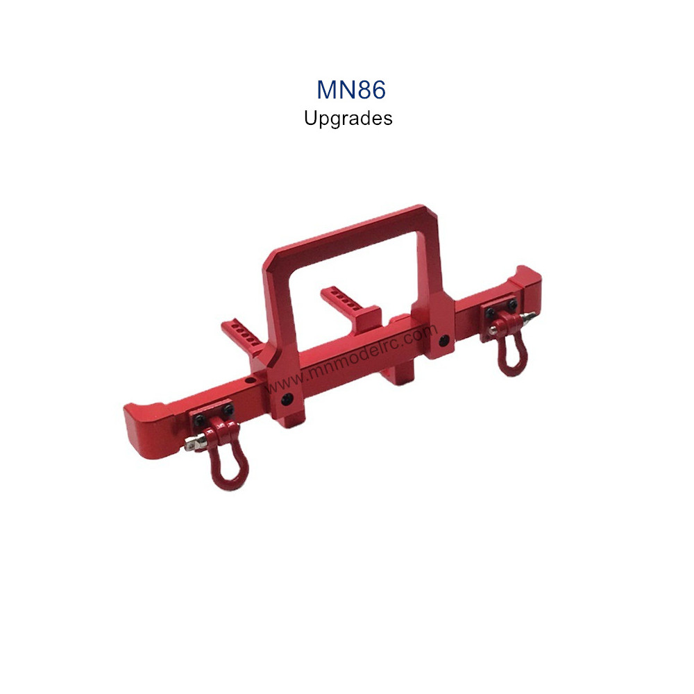 MN MODEL MN86 Upgrade parts Metal Rear Protector red