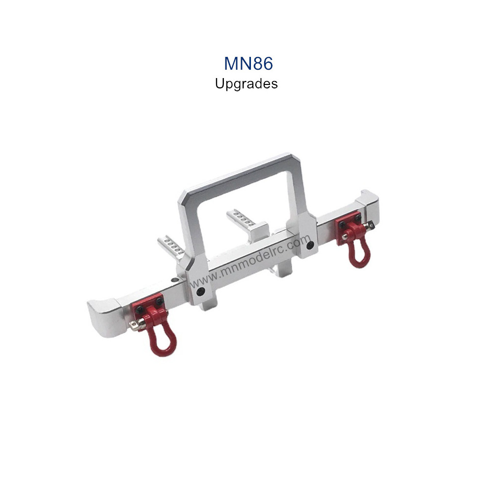 MN MODEL MN86 Upgrade parts Metal Rear Protector silver