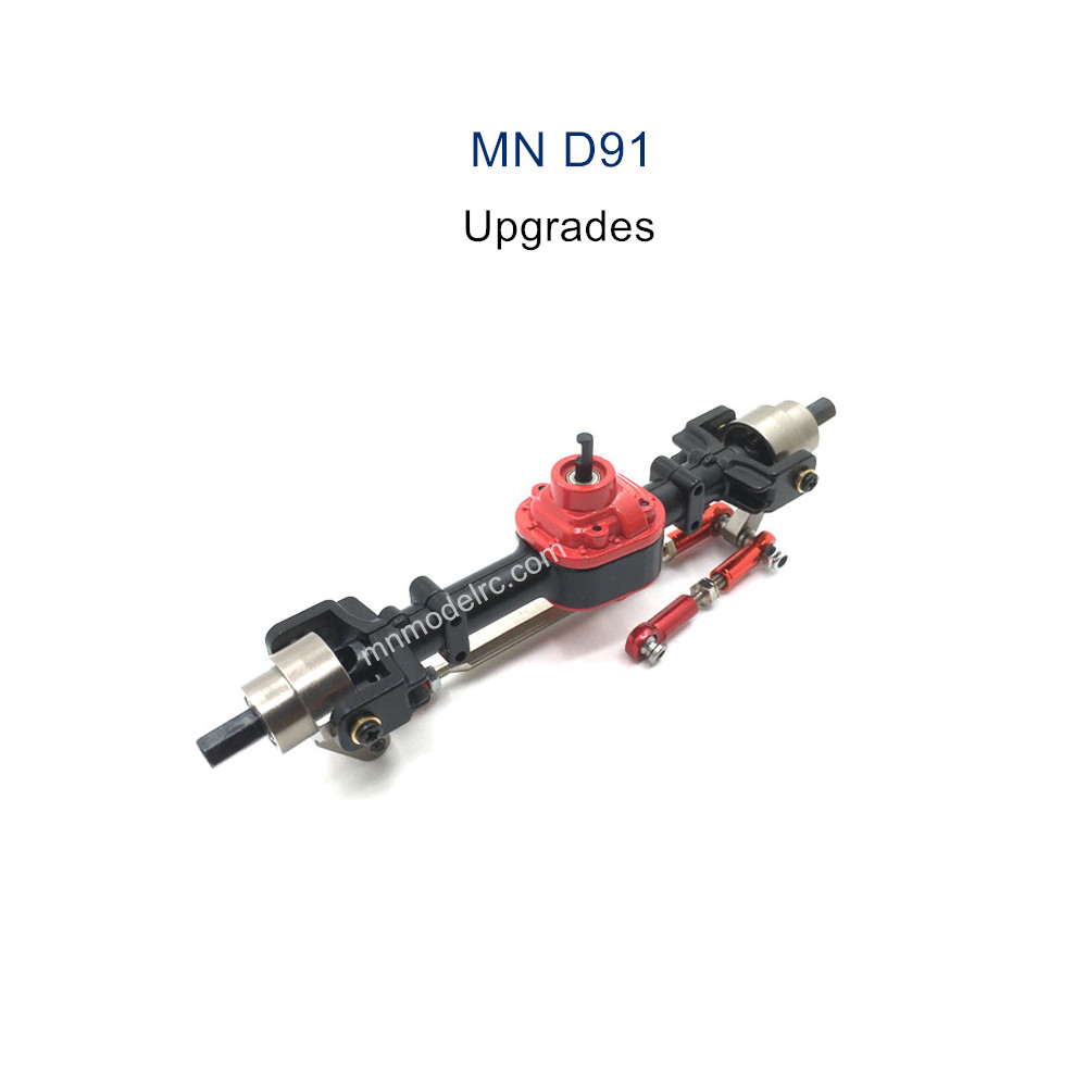 MN MODEL MN91 Upgrade parts Metal Front Axle black