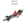 MN MODEL MN91 Upgrade parts Metal Front Axle black