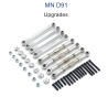 MN MODEL MN91 Upgrade parts Metal Connect Rods silver