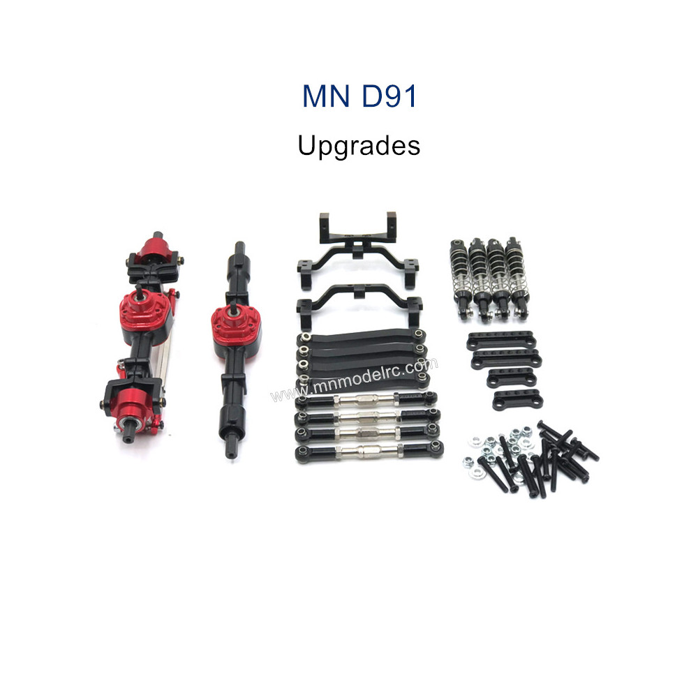 MN MODEL MN91 Upgrade parts Metal Parts kit black