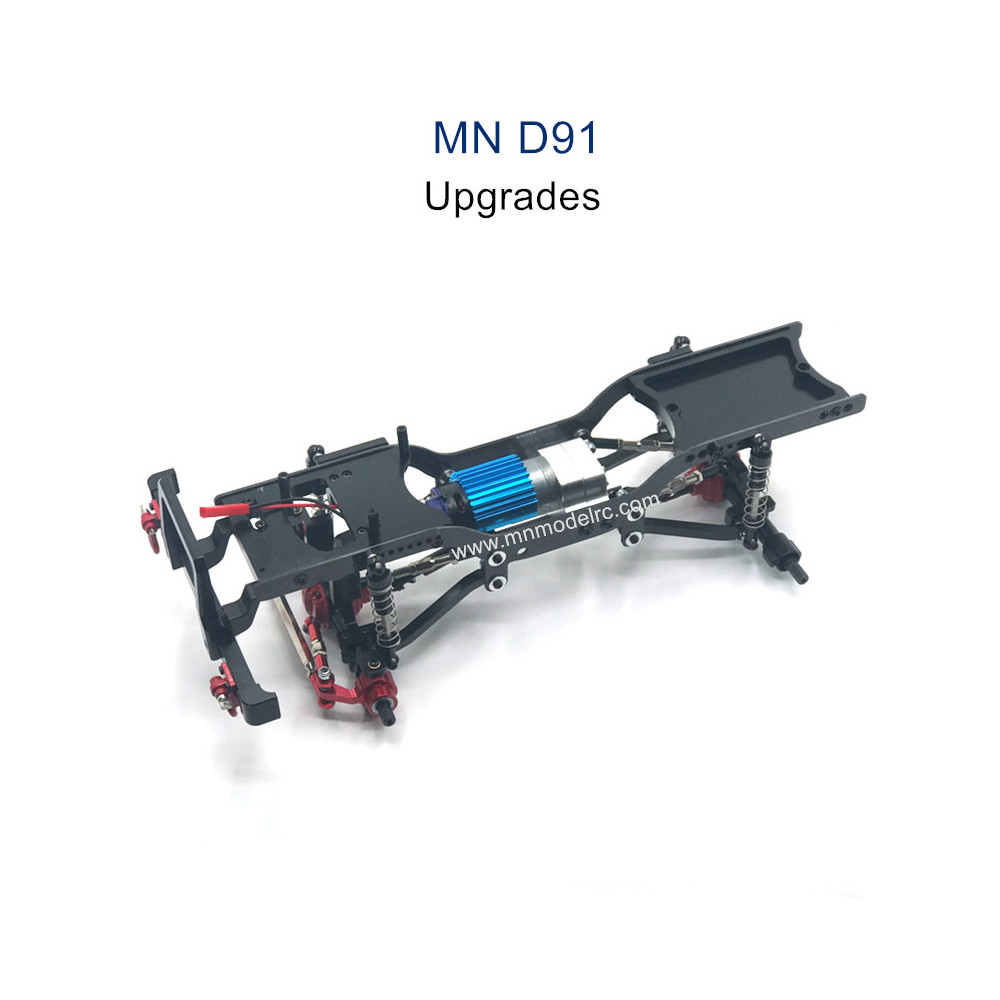 MN MODEL MN91 Upgrade parts Metal Car Body Kit black