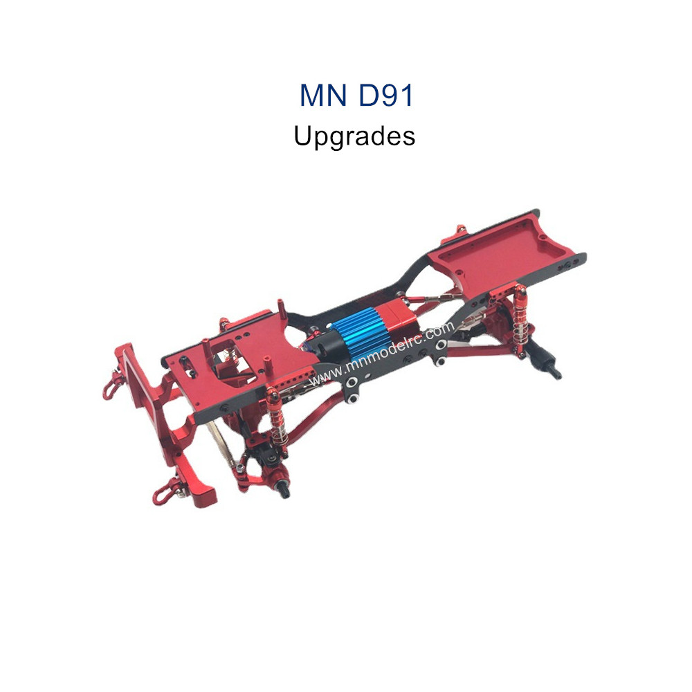 MN MODEL MN91 Upgrade parts Metal Car Body Kit red
