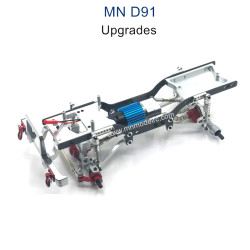 MN MODEL MN91 Upgrade parts Metal Car Body Kit silver