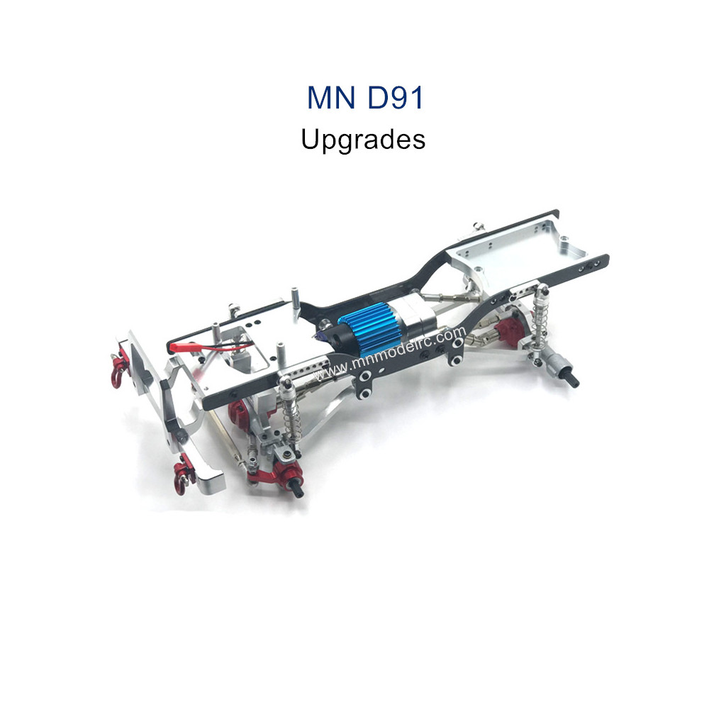 MN MODEL MN91 Upgrade parts Metal Car Body Kit silver