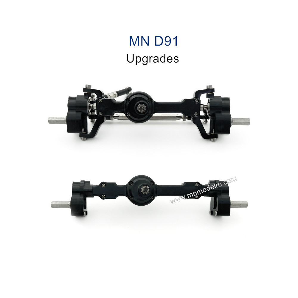 MN MODEL MN91 Upgrade parts Front and Rear Axle black