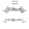 MN MODEL MN91 Upgrade parts Front and Rear Axle silver