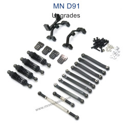 MN MODEL MN91 Upgrade parts Shock absorber and Connect Rod black