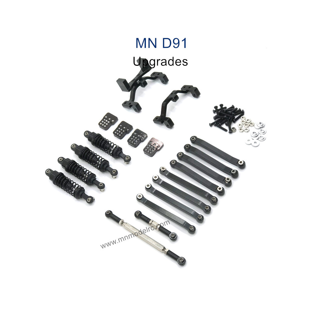 MN MODEL MN91 Upgrade parts Shock absorber and Connect Rod black