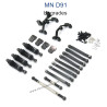 MN MODEL MN91 Upgrade parts Shock absorber and Connect Rod black