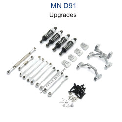 MN MODEL MN91 Upgrade parts Shock absorber and Connect Rod silver