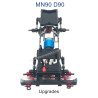 MN MODEL MN-90 Upgrade Parts Metal Car Body Kit black