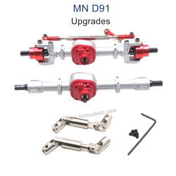 MN MODEL MN91 Upgrade parts Front and Rear Axle and Transmission Shaft silver