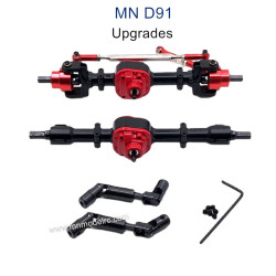 MN MODEL MN91 Upgrade parts Front and Rear Axle and Transmission Shaft black