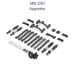 MN MODEL MN91 Upgrade parts Connect Rod and Shocks black