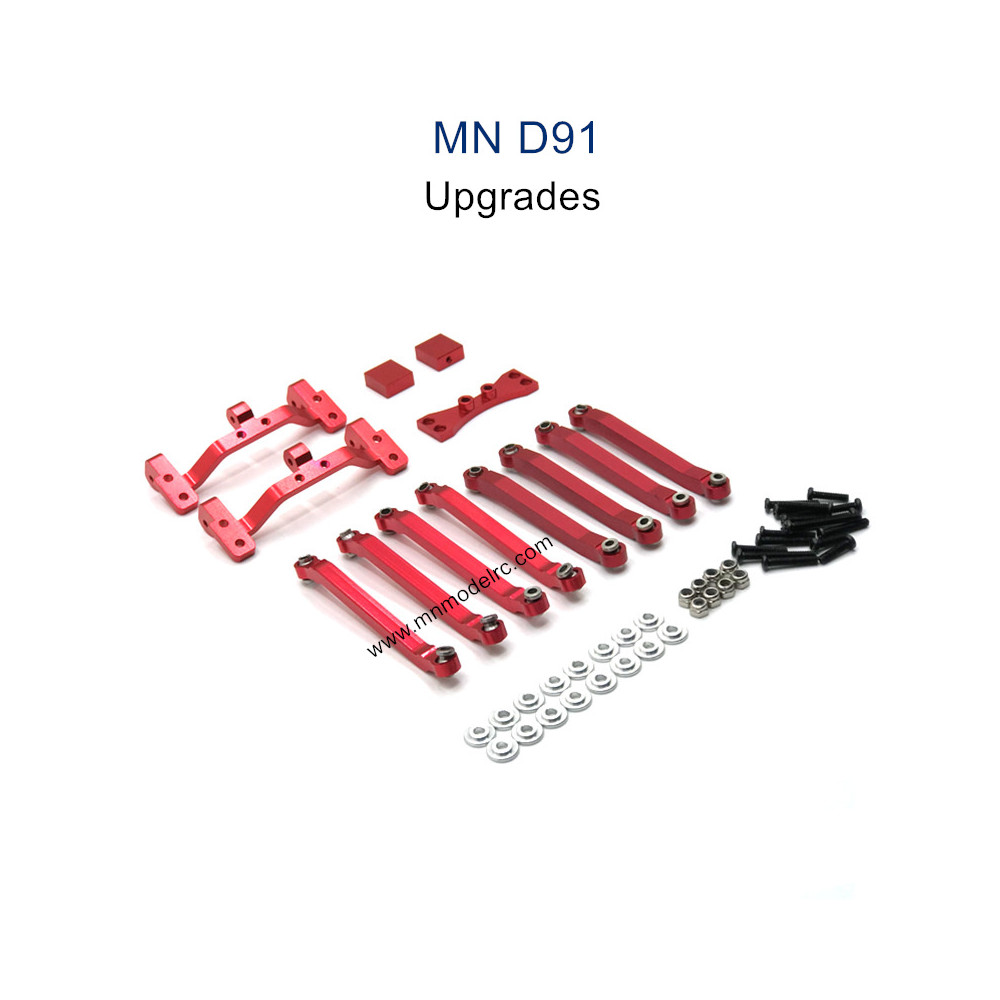 MN MODEL MN91 Upgrade parts Connect Rod and Connect Rod seat red