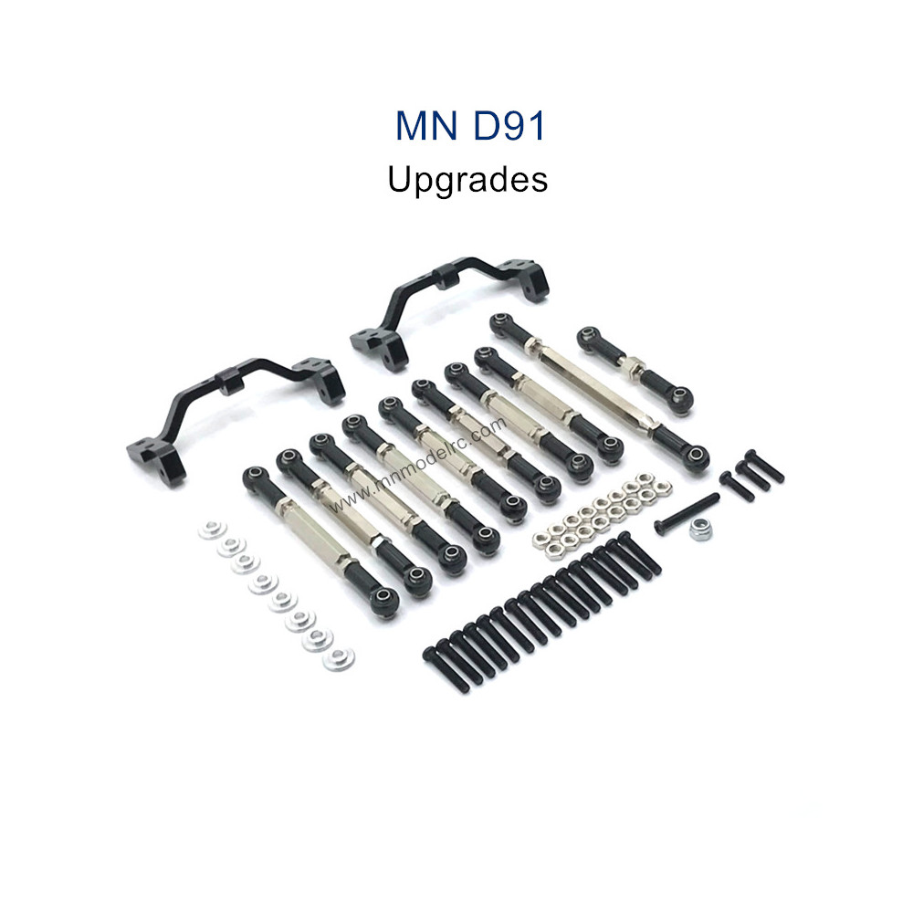 MN MODEL MN91 Upgrade parts Connect Rods and Fixing Seat black