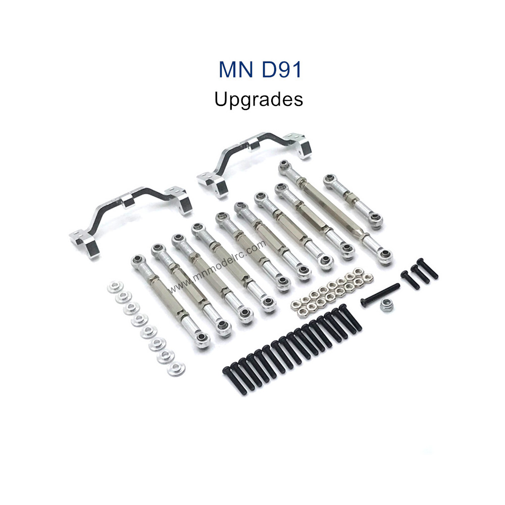 MN MODEL MN91 Upgrade parts Connect Rods and Fixing Seat silver