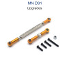 MN MODEL MN91 Upgrade parts Steering and Servo Connect Rods yellow