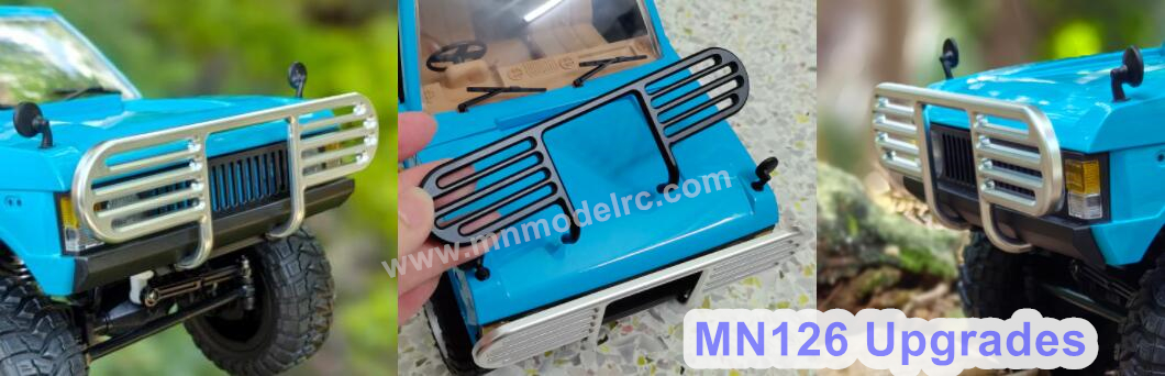 MN MODEL MN168 RC Car Upgrade Front bumper