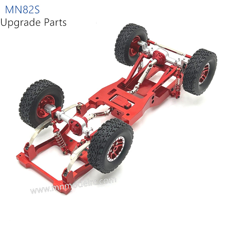 47-MN_MODEL_MN82S_Upgrade_Parts__Metal_Upgrade_Modification_Frame_Chassis_Red-5