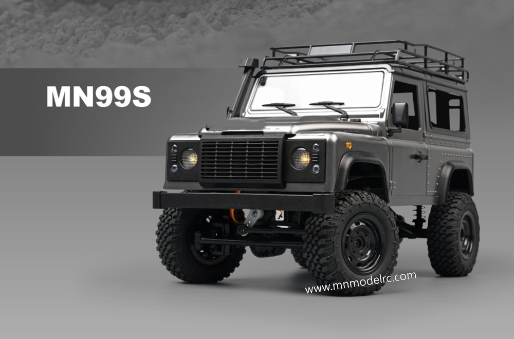 MN MODEL MN99S V2 RC CAR gray