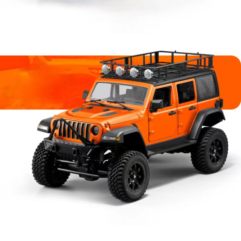 MN MODEL MN128 RC CAR ORANGE
